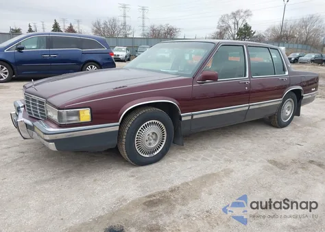 1991 Cadillac Deville from USA, damaged, VIN 1G6CD53B5M4218920